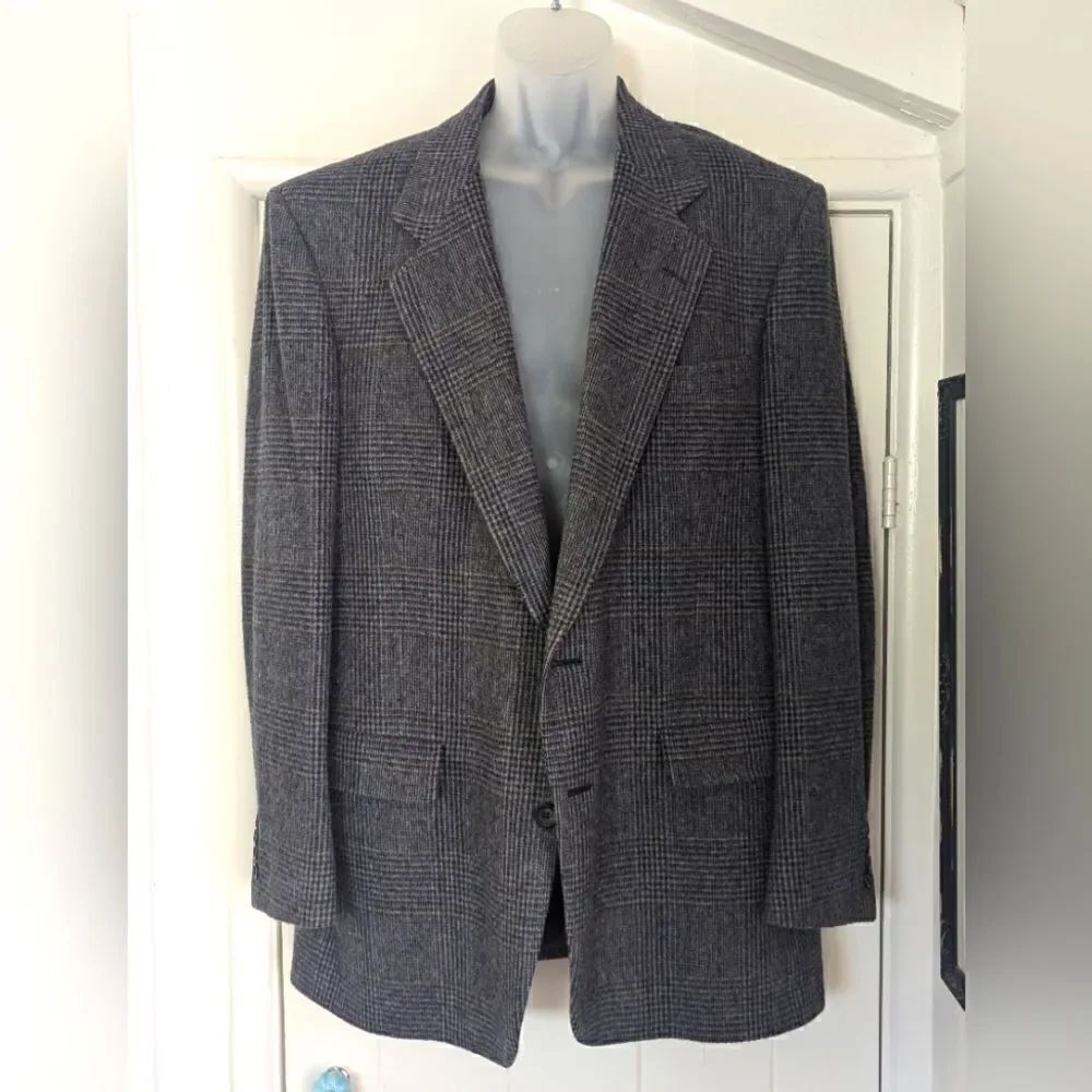 VTG Hart Schaffner & Marx Blazer Poetcore Dark Academia Preppy Collegiate 44L